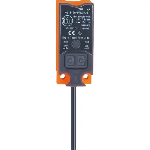 Kapazitiver Sensor, PNP/NPN, IO-Link, Einbaumontage, nicht bündig, 1 Schließer + 1 Öffner, 30 V (DC), 100 mA, KQ6001 Echt