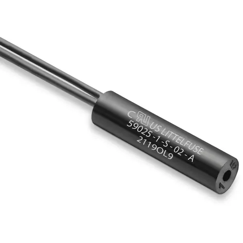 Reedschalter, schwarz, Kabelmontage, 1 Öffner, 5 W, 175 V (DC), 0.25 A, 59025-4-T-02-F Neuheit