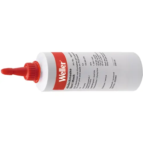 Rabatt Lötstopplack, 250 ml, Quetschflasche, SM15748BK