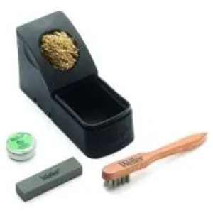 Kostenloser Versand Reinigungsset, mit WPB1 Schleifstein, WTB Edelstahlbürste, WDC Trockenreiniger, Tip-Activator, Weller WDC + WPB1 + TIP ACTIVATOR