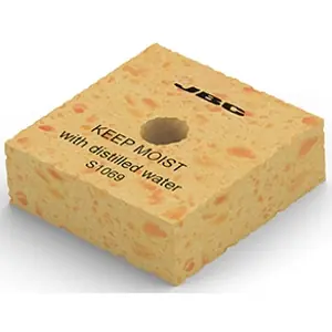 Ausverkauf Reinigungsschwamm, mit Loch, 46 x 46 mm, JBC S1069