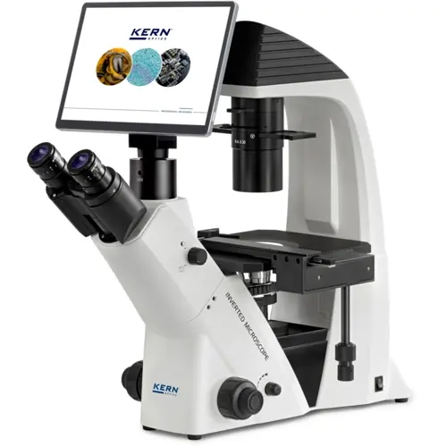 Digitalmikroskop-Set, 40x, LED, 8 Megapixel, für Zell-/Gewebekulturen, Kern Optics, OCM 162T251 Beliebt