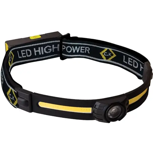 Wochenendangebot Stirnlampe, 400 lm, IP65, L 273 mm, C.K Tools T9630USB