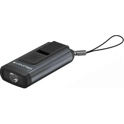 Taschenlampe, USB-A-Schnittstelle, 80 m, 400 lm, IP20, L 66 mm, LEDLENSER K-Serie K6R SAFETY GREY Sofort Bestellen