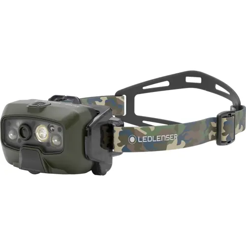 Stirnlampe, Dimmbar, 210 m, 1600 lm, IP68, LEDLENSER HF-SERIE HF8R CORE RGB CAMOUFLAGE Super-Preis