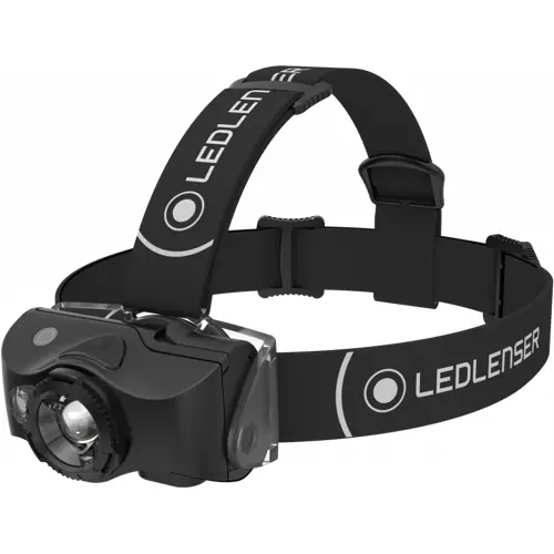 Stirnlampe, USB-Anschluss, 200 m, 600 lm, IP54, LEDLENSER HF-SERIE MH8 SCHWARZ Sale