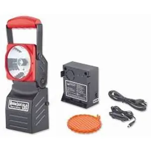 Highlight LED-Arbeitsleuchte, mit Bordnetzstecker 12/24 VDC, 200 lm, wiederaufladbar, IP54, 456543