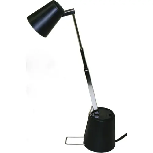 Halogen-Teleskop-Tischleuchte, IP20, E 3350H SCHWARZ Sichere Zahlung