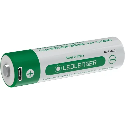 Solange Der Vorrat Reicht Li-Ion direct USB rechargeable Battery 3,6 V /880 mAh