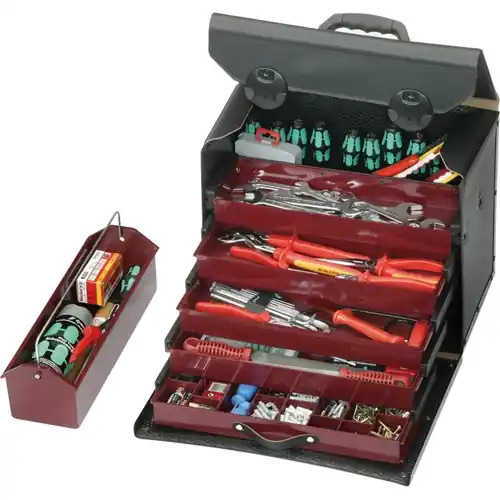 Werkzeugtasche, ohne Werkzeug, (B x T) 410 x 220 mm, 4.9 kg, 44.000.581 Günstig