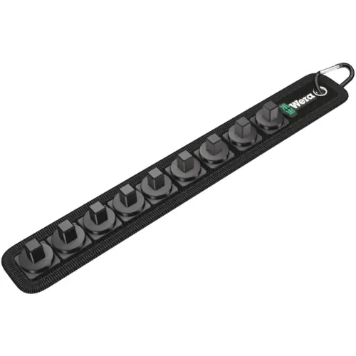 Top-Seller Textilgürtel für 9 Bitnuss-Einsätze, 1/4", ohne Werkzeug, (L x B x T) 450 x 120 x 25 mm, 84 g, für 9 Bitnuss-Einsätze, 1/4", 05003981001