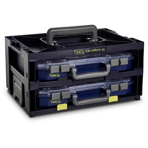 Transportsystem, 2 CarryLite 55, (B x T) 386 x 263 mm, 3.69 kg, CARRYMORE 55X2 Preisreduziert