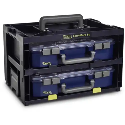 Transportsystem, 2 CarryLite 80, (B x T) 386 x 263 mm, 3.9 kg, CARRYMORE 80X2 Letzte Chance