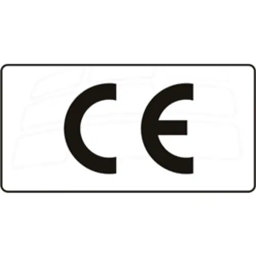 Wochenendangebot CE-Zeichen, Text: "CE", (L x B) 9 x 13 mm, Kunststoff, 8-1768016-0