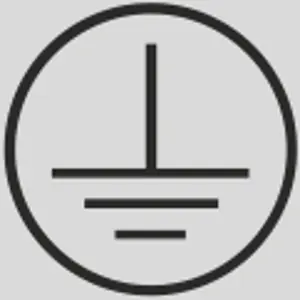 Letzte Chance Etiketten-Erdungszeichen, Symbol: Erde, (B) 13 mm, Polyester, 12902-844-01 SCHUTZLEITER, Packung mit 80 Stück