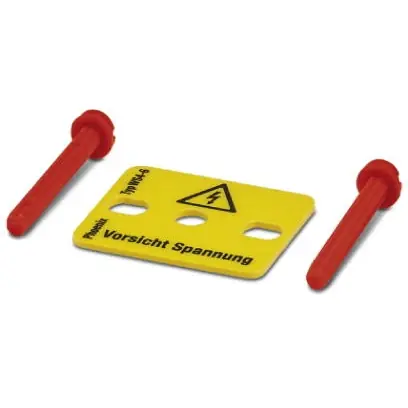 Expressversand Warnschild, Symbol: Blitz, (B) 24 mm, PVC, 1004209