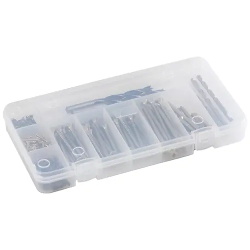 Kleinteilebehälter, mit 10 Schubladen, transparent, (L x B x T) 245 x 130 x 30 mm, WL 04 Top-Preis