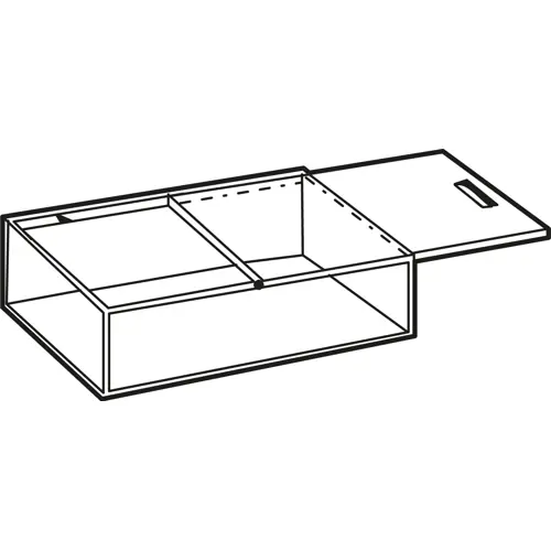 Klarsichtdose, ohne Koffer, transparent, (L x B x T) 82 x 43 x 29 mm, V3-43 Angebot