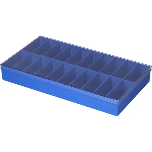 Beliebt Sortimentskasten, mit 20 Schubladen, blau, (L x B x T) 288 x 157 x 38 mm, V9-25ST/2-1-8-1