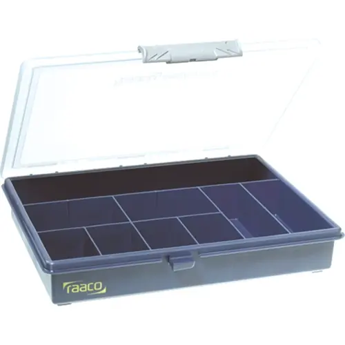 Letzte Chance Sortimentskasten, mit 9 Schubladen, blau, (B x T) 240 x 195 mm, ASSORTER 5-9