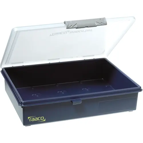 Solange Der Vorrat Reicht Sortimentskasten, ohne Schubladen, blau, (B x T) 241 x 195 mm, ASSORTER 55 4X4-0