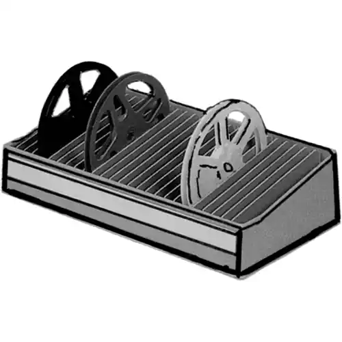 Neue Kollektion Bauteilerollenständer, mit 25 Schubladen, grau, (L x B) 450 x 240 mm, V11-4