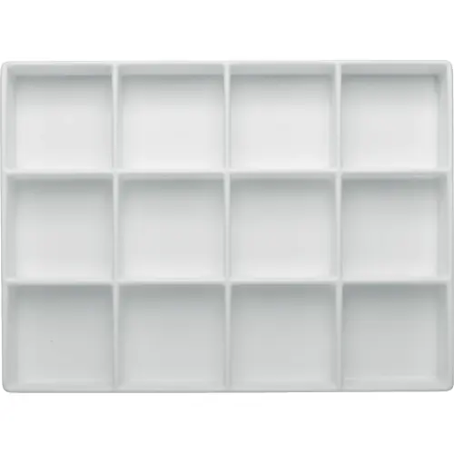 Sale Tiefzieheinlage, mit 12 Fächer, weiß, (L x B x T) 340 x 250 x 38 mm, TE 12 S 2-2