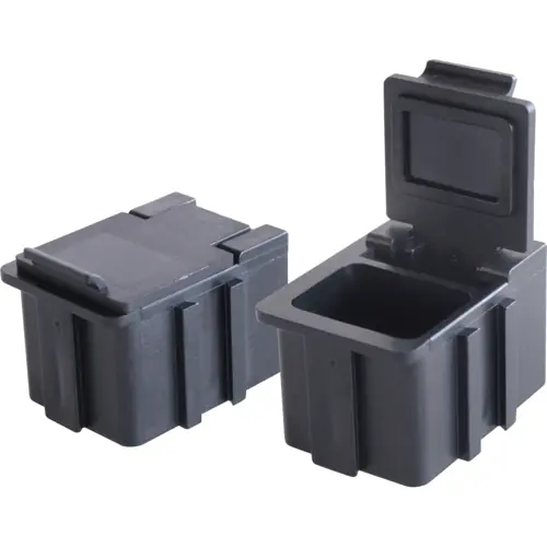 Kleinteilebehälter, schwarz, (L x B x T) 16 x 12 x 15 mm, N1-6-6-10-10 EGB Neue Ware