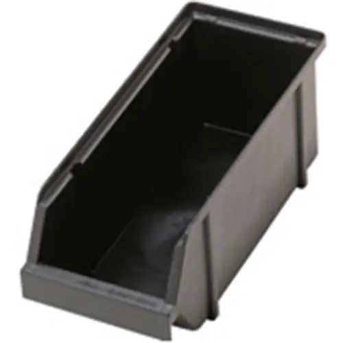 ESD Klarsichtbox, schwarz, (L x B x T) 125 x 125 x 295 mm, ESD SICHTBOX 5-460 Direktkauf