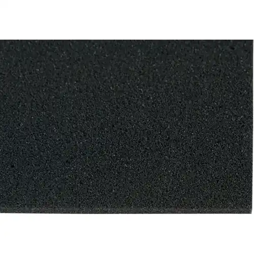 Zertifiziert ESD Schaumstoff, schwarz, (L x B x T) 330 x 250 x 6 mm, C-186-426