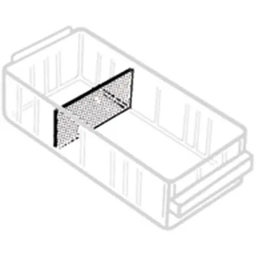 ESD Trennwandsatz, schwarz, (L x B x T) 31 x 64 x 1.4 mm, ESD TRENNWAND 150-01, Packung mit 48 Stück Direkt Vom Hersteller