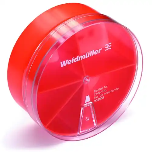 Leerbox, mit 5 Schubladen, rot, Ø 92 mm, 9025680000 Sonderangebot