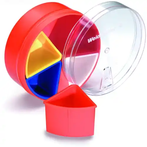 Heißes Angebot Leerbox, mit 5 Schubladen, rot, Ø 92 mm, 9025940000