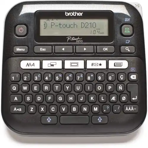 Beschriftungsgerät, 180 dpi, Brother P-TOUCH D210 VP Direktkauf