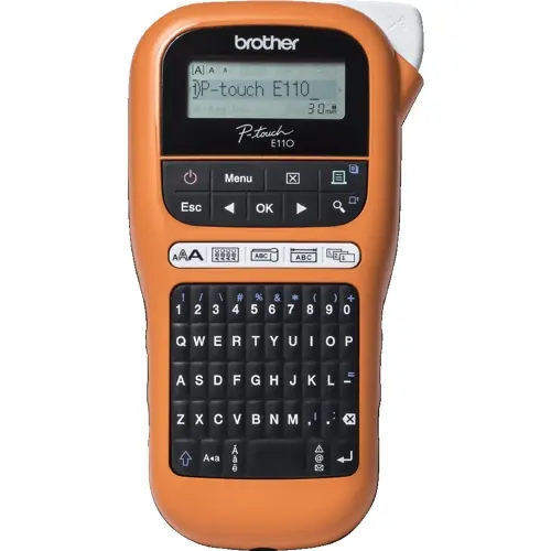 Beschriftungsgerät, 180 dpi, Brother P-TOUCH E110 VPZ Versand Am Gleichen Tag