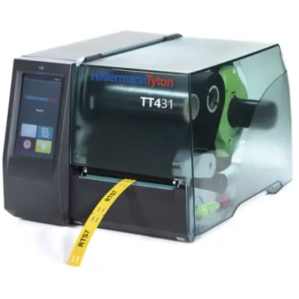 Drucker, Thermotransfer, 300 dpi, HellermannTyton 556-00400 Preisreduziert