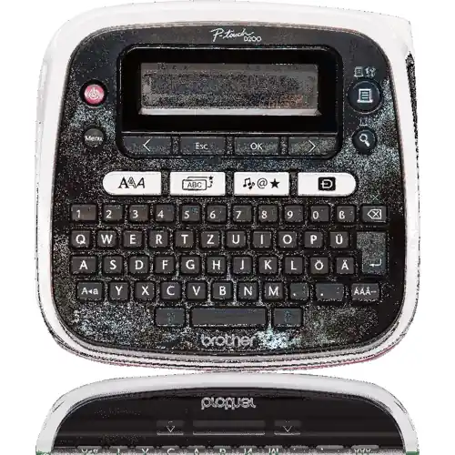 Beschriftungsgerät, 180 dpi, Brother P-TOUCH D200 BWV Finale Aktion