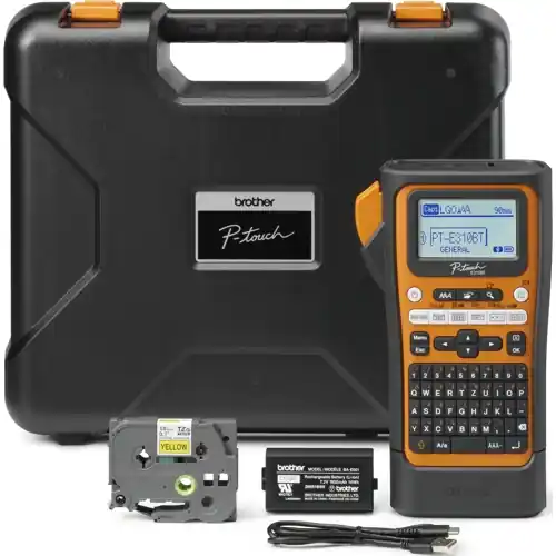 Beschriftungsgerät, 180 x 128 dpi, Brother PTE310BTVPRG1 Finale Aktion