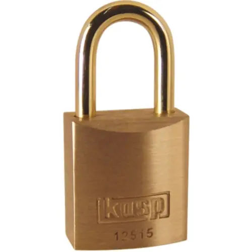 Vorhängeschloss, Stufe 1, Bügel (H) 12 mm, Messing, (B) 15 mm, K12515D Heißes Angebot