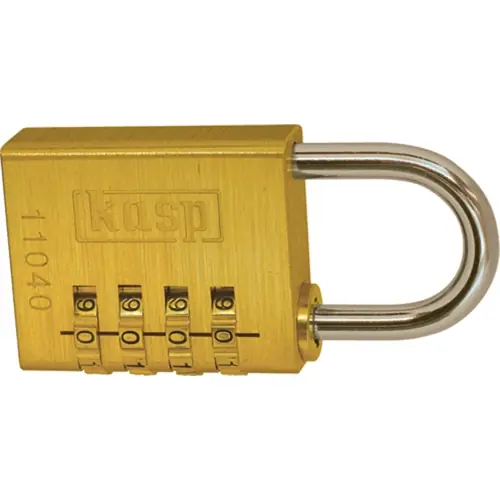 Expressversand Zahlenschloss, Stufe 4, Bügel (H) 34.8 mm, Messing, (B) 40 mm, K11040D