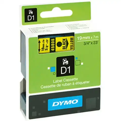 Sichere Zahlung Schriftbandkassette, 19 mm, Band gelb, Schrift schwarz, 7 m, S0720880