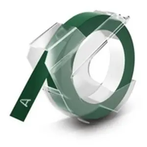 Prägeband, 9 mm, Band grün, 3 m, 520105 Letzte Chance