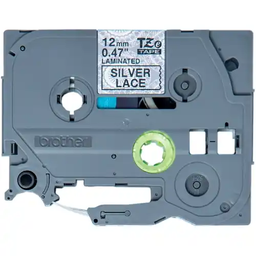 Schriftbandkassette, 12 mm, Band silber, Schrift schwarz, 4 m, TZE-MPSL31 Bestpreis