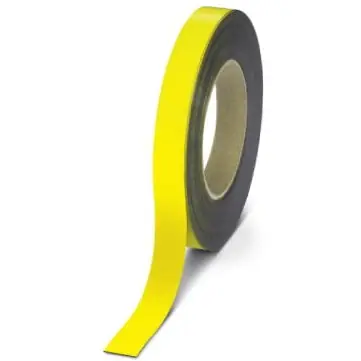 Solange Der Vorrat Reicht Magnetschild, 20 mm, Band gelb, 15 m, 1014305