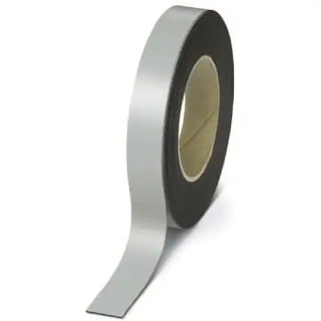 Magnetschild, 25 mm, Band silber, 15 m, 1014307 Direkt Vom Hersteller