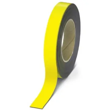 Magnetschild, 25 mm, Band gelb, 15 m, 1014308 Günstig
