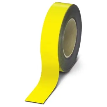Abverkauf Magnetschild, 40 mm, Band gelb, 15 m, 1014314