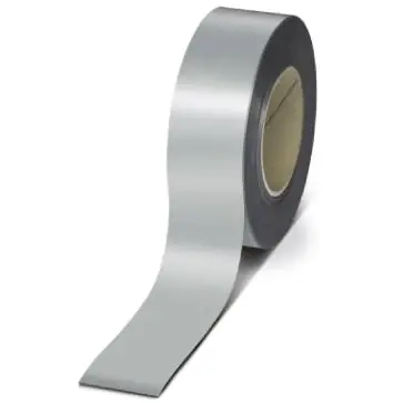 Magnetschild, 50 mm, Band silber, 15 m, 1014316 Aktuell