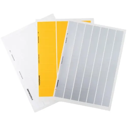 Garantierte Lieferung Polyester Laser-Etikett, (L x B) 30 x 60 mm, silber, DIN-A4-Bogen, 83256244, Packung mit 270 Stück