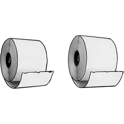 Papier Etikett, (L x B) 89 x 36 mm, weiß, Rolle, S0722400, Packung mit 520 Stück Garantierte Lieferung